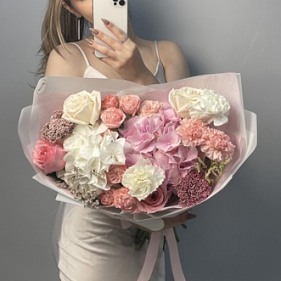 Сборный букет Panna cotta