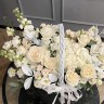 Цветочная корзина White