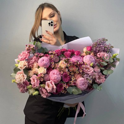 Сборный букет Violet