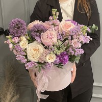 Букеты с пионами