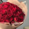 Букет из 51 красной розы 40см (Иран)