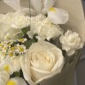 Сборный букет Белый комплимент