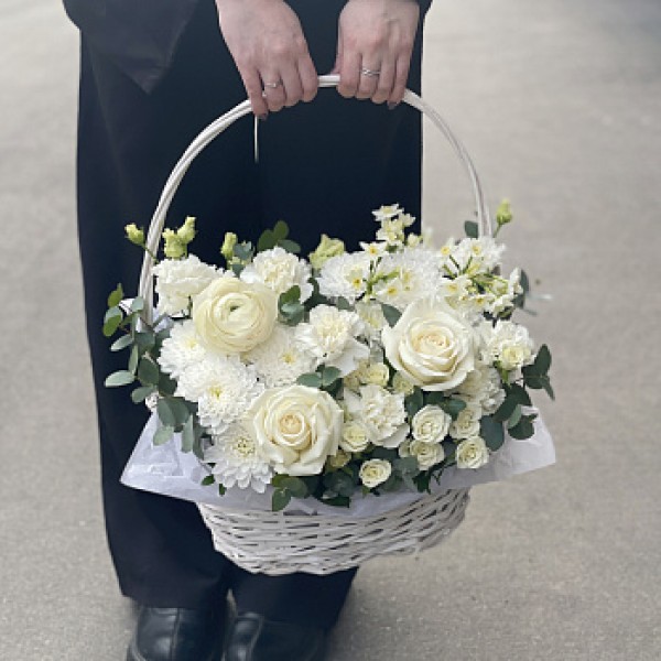 Цветочная корзина Spring vibes