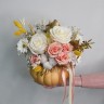 Цветочная композиция Нежная тыковка