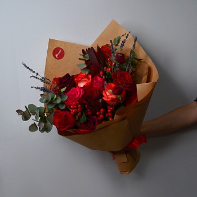 Сборный букет Фламенко