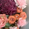 Сборный букет Вишневый брауни
