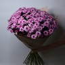 Букет из 25 кустовых хризантем