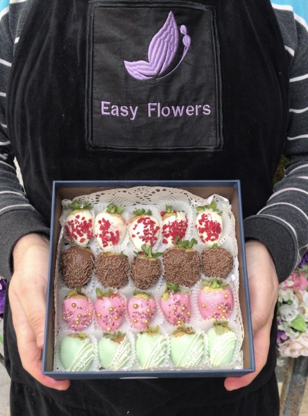 Клубника в шоколаде #К1428