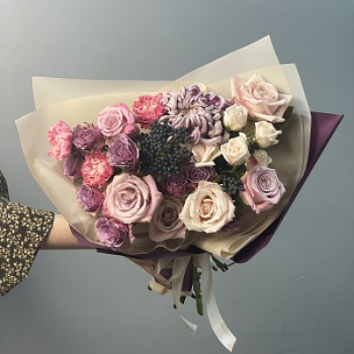 Сборный букет Пирог с черникой M