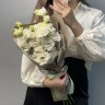 Букет из 5 белых эустом