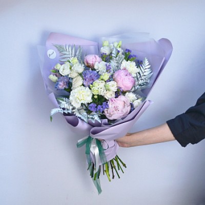 Сборный букет Пломбирный