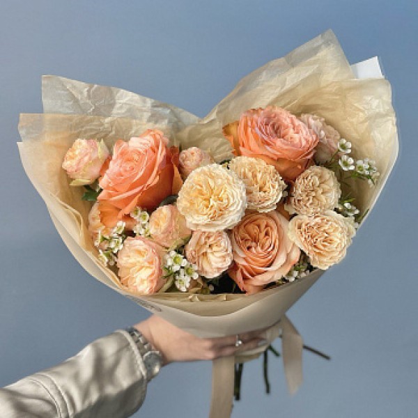 Дуо-букет роз Kahala и Trendsetter S