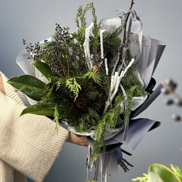 Зимний букет Snowman