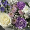 Сборный букет Лиловый S