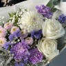Сборный букет Лиловый М