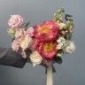 Свадебный букет невесты с пионом Garden