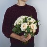 Свадебный букет невесты из роз