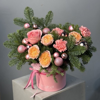 Зимняя композиция Pinky M