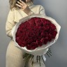 Букет из 51 красной розы 50см (Иран)