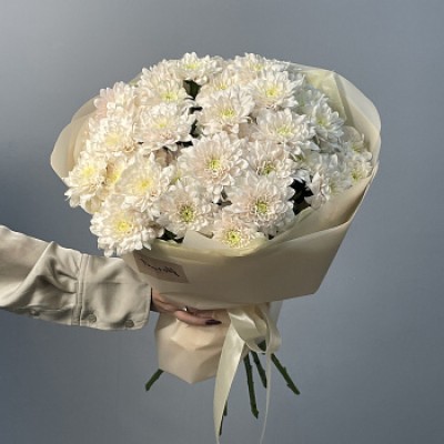 Букет из 9 кустовых хризантем Pastela Rose