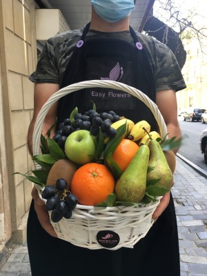 Корзина с фруктами #М2052