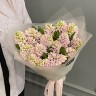 Букет из 15 розовых гиацинтов