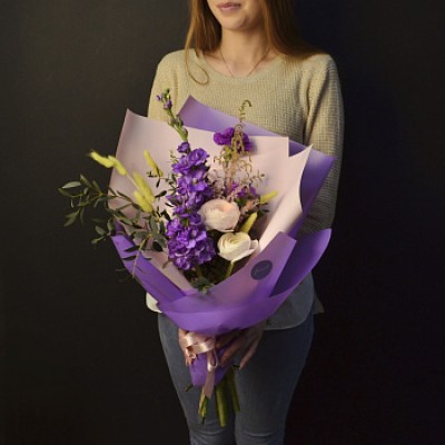 Сборный букет Лиловое настроение