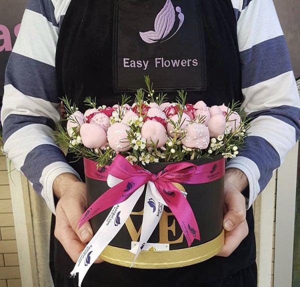 Клубника в шоколаде #К859