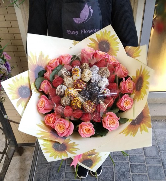 Клубника в шоколаде #K761