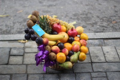 Корзина с фруктами #F1061