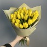 Букет из 25 желтых тюльпанов