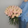 Букет из 51 розы Pink Mondial 60см