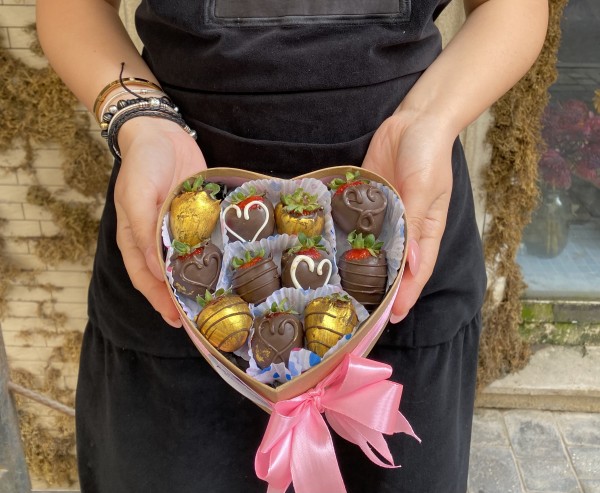 Клубника в шоколаде #К2167