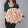 Букет из 51 розы Pink Mondial 50см