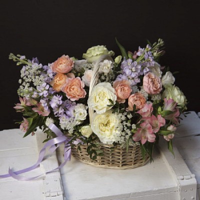 Цветочная корзина French Garden