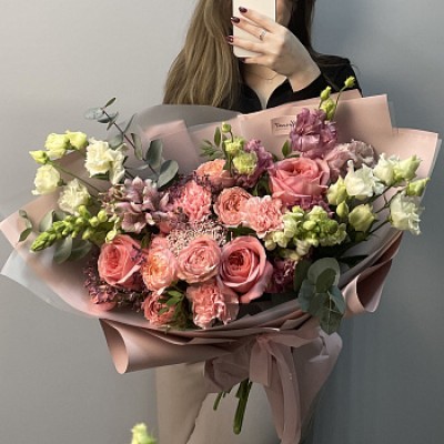 Сборный букет Любовь с первого взгляда