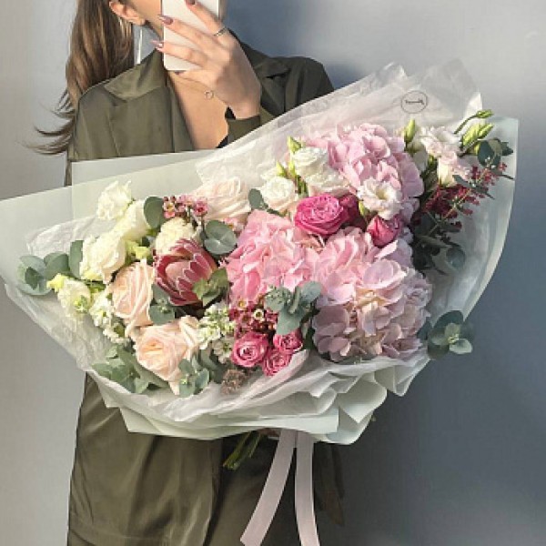 Сборный букет Pearl shine