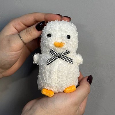 Игрушка Цыпленок (белый) 10см