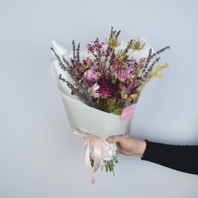 Букет сухоцветов Ягодный