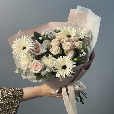 Сборный букет Нежная осень S