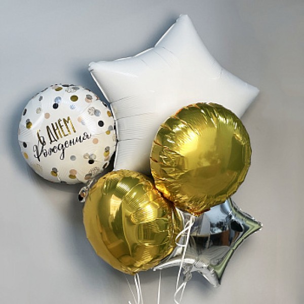 Набор шаров С Днем рождения M