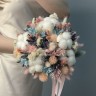Свадебный букет невесты с сухоцветами