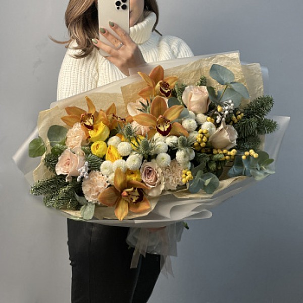 Зимний букет Golden L