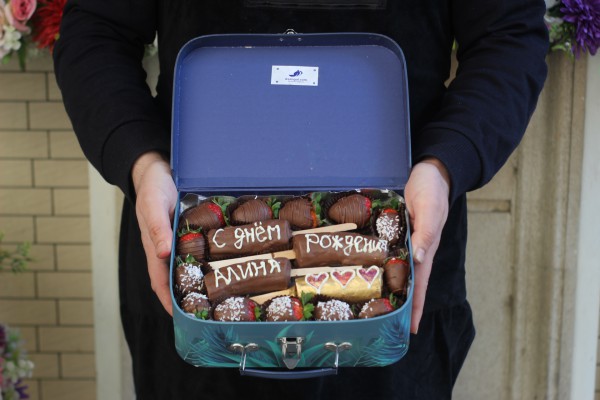 Клубника в шоколаде #К979