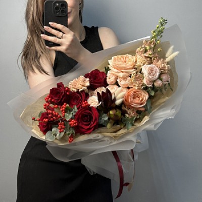 Сборный букет Rouge