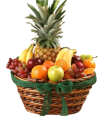 Корзина с фруктам #F041