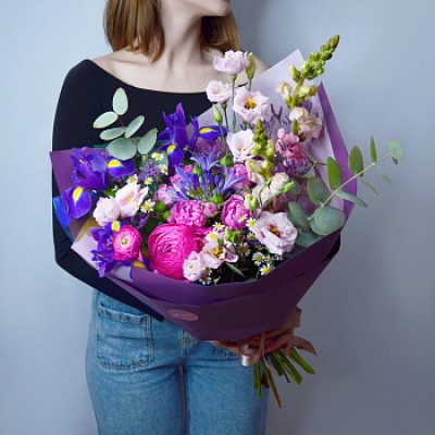 Сборный букет Ягодный пунш S