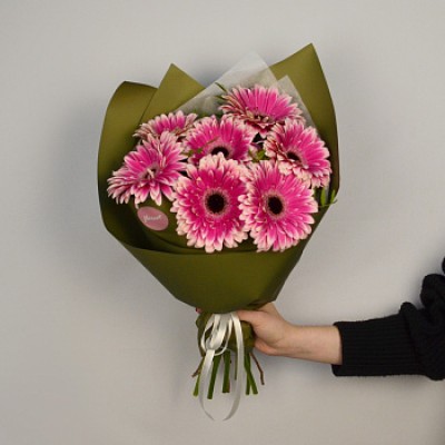 Букет из 7 гербер