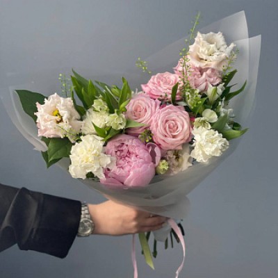 Сборный букет Pink Garden S