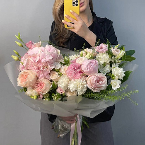 Сборный букет Pink Garden L